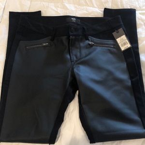 Black Leather Leggings